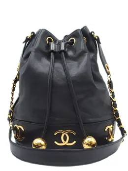 CHANEL Pre-Owned: Чёрная сумка 