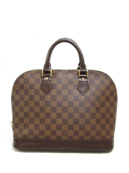 Louis Vuitton Pre-Owned: Коричневая сумка 