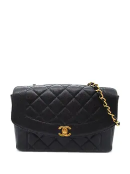 CHANEL Pre-Owned: Чёрная сумка 