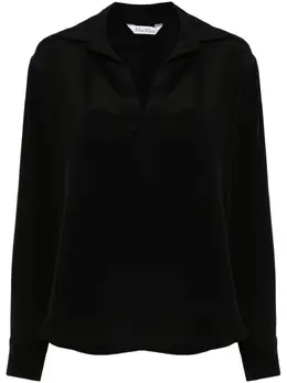 Max Mara: Чёрная блуза 