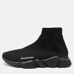 Balenciaga: Чёрные кроссовки  Speed.2