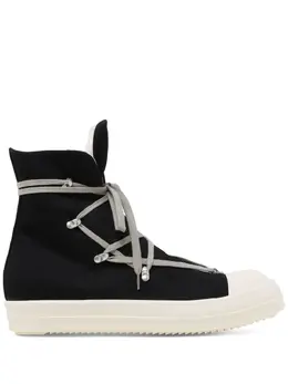 Rick Owens DRKSHDW: Чёрные кроссовки 