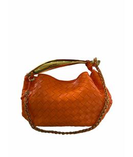 BOTTEGA VENETA: Яркий клатч 