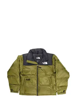 The North Face: Зелёная куртка  Nuptse