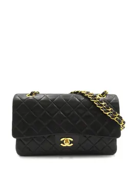 CHANEL Pre-Owned: Чёрная сумка 