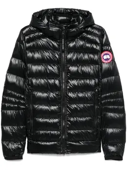 Canada Goose: Чёрная куртка  Crofton