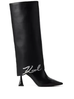 Karl Lagerfeld: Чёрные ботинки 