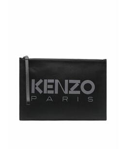 KENZO: Клатч с принтом 