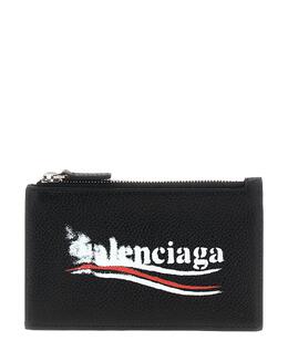 BALENCIAGA: Картхолдер с принтом 