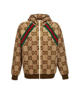 GUCCI: Толстовка из неопрена 