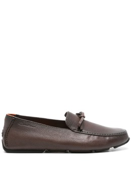 Santoni: Коричневые туфли 