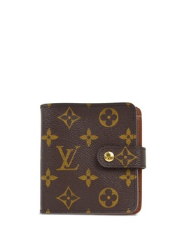 Louis Vuitton Pre-Owned: Коричневый кошелёк 