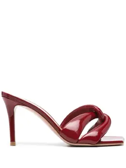 Gianvito Rossi: Тёмные сандалии 