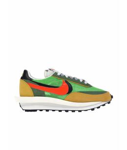 NIKE: Зелёные кроссовки 