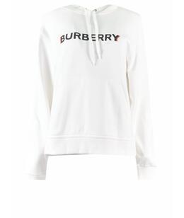 BURBERRY: Белая толстовка 