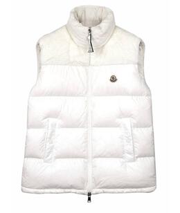 MONCLER: Белый жилет 