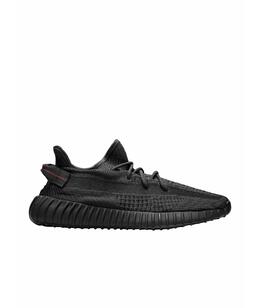 ADIDAS YEEZY: Чёрные кроссовки 