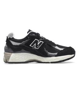 NEW BALANCE: Чёрные кроссовки 