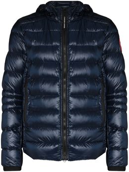 Canada Goose: Синяя куртка  Crofton