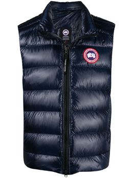 Canada Goose: Синий жилет  Crofton