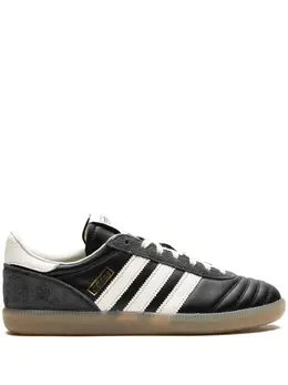 adidas: Чёрные кроссовки  Samba