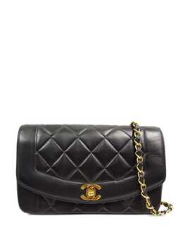 CHANEL Pre-Owned: Чёрная сумка 