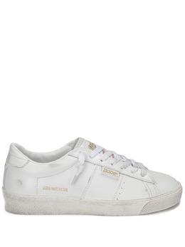 Golden Goose: Белые кроссовки 