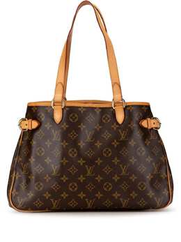 Louis Vuitton Pre-Owned: Коричневая сумка-шоппер 