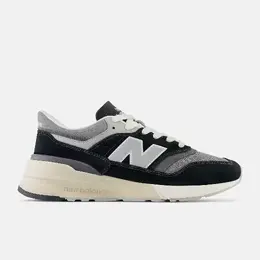 New Balance: Чёрные кроссовки 