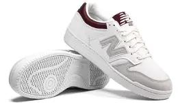 New Balance: Белые кеды 