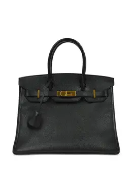 Hermès Pre-Owned: Чёрная сумка 