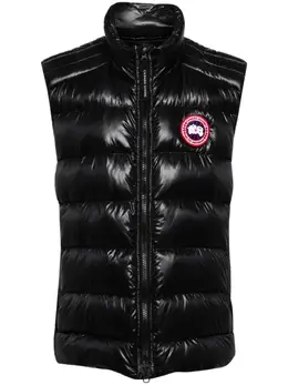 Canada Goose: Чёрный жилет  Crofton