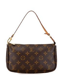 Louis Vuitton Pre-Owned: Коричневая сумка 