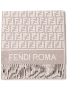 FENDI: Шарф  FF с принтом