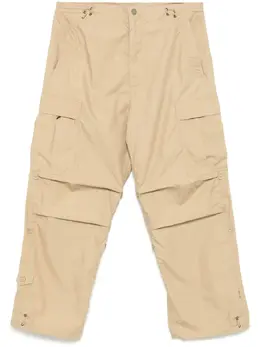 Maharishi: Бежевые брюки 