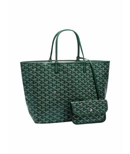 GOYARD: Зелёная сумка 