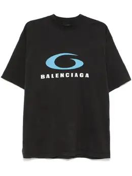 Balenciaga: Спортивная футболка 