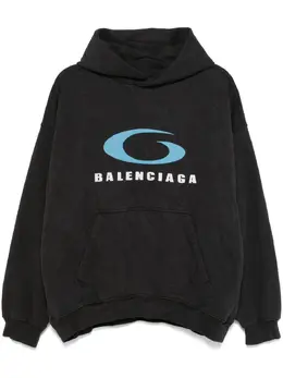 Balenciaga: Спортивная толстовка  Loop