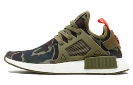 Adidas: Зелёные кроссовки  Originals NMD XR1