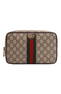 Gucci: Бежевая сумка  Ophidia GG