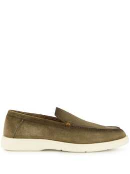 Santoni: Зелёные туфли 