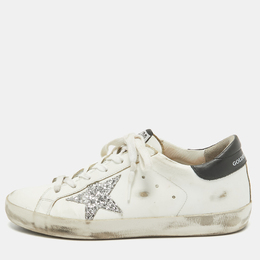 Golden Goose: Белые кроссовки  Superstar