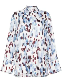 Lanvin: Белая рубашка 