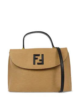 Fendi Pre-Owned: Бежевая сумка 