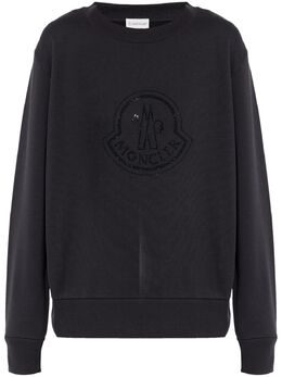 Moncler: Свитшот со стразами 