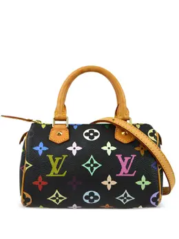 Louis Vuitton Pre-Owned: Чёрная сумка 