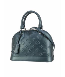 LOUIS VUITTON: Синяя сумка 