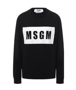 MSGM: Чёрная толстовка 