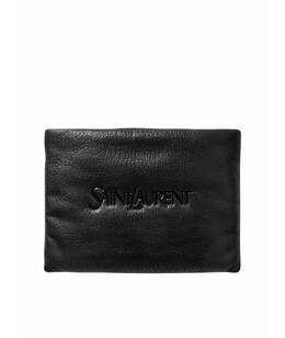 SAINT LAURENT: Чёрный клатч 