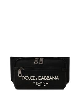 DOLCE&GABBANA: Поясная сумка 